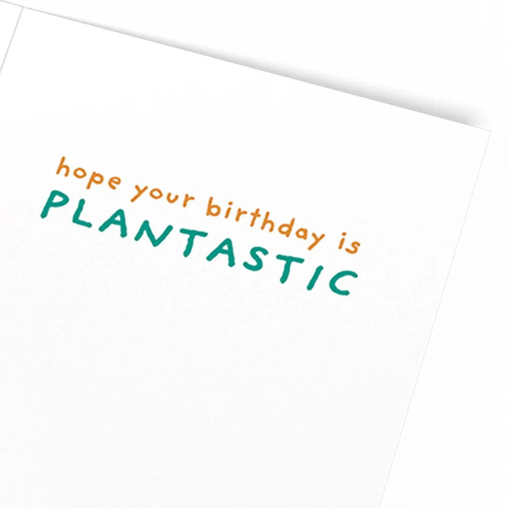 Plant-astic Birthday: PopPals™ Card - Image 2