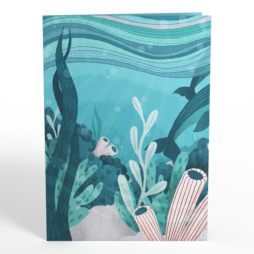 Playful Dolphins Pop-Up Card - Image 4