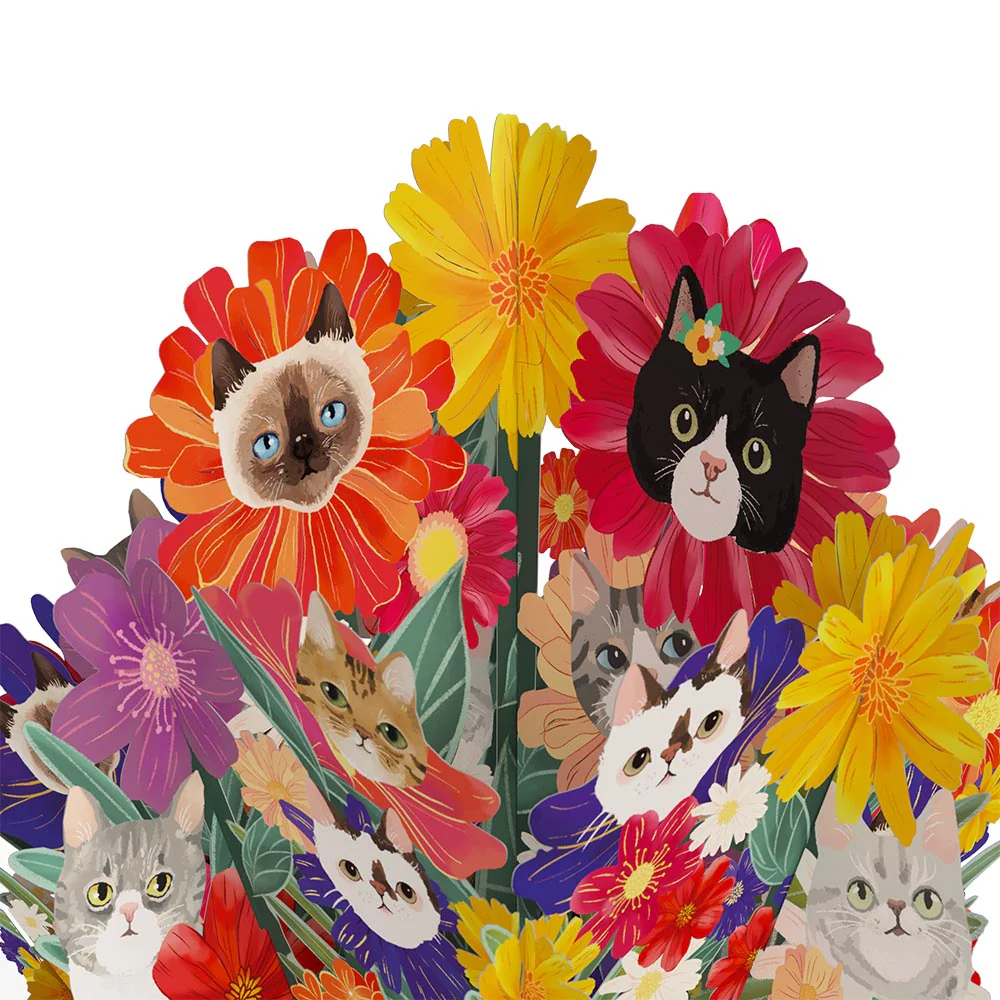 Purr-fect Cat Bouquet - Image 2