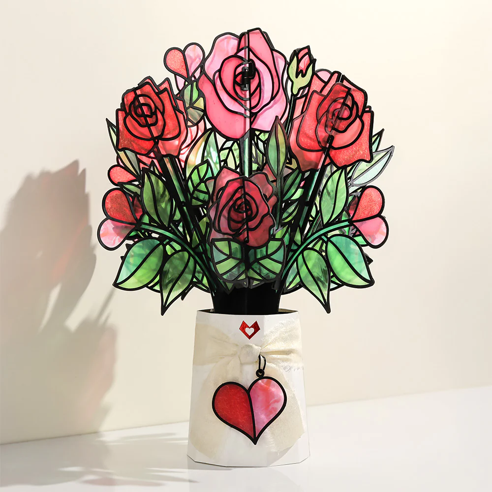 Radiant Rose Suncatcher Bouquet - Image 5