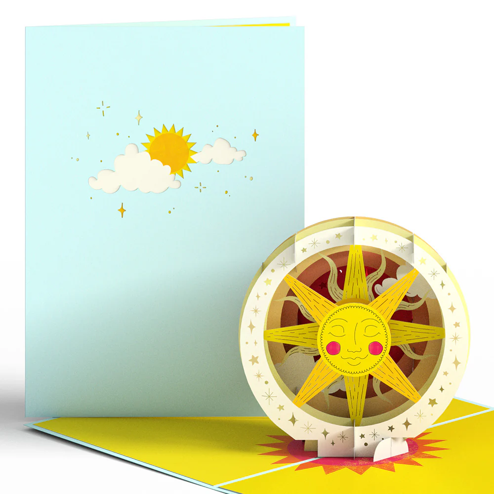Radiant Sun Pop-Up Card