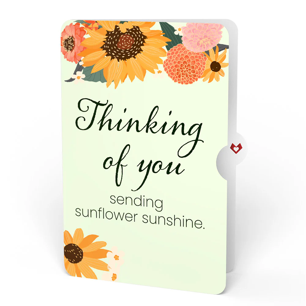 Radiant Sunflowers Thinking of You Pop-Up Card and Sentiment Set - Image 4