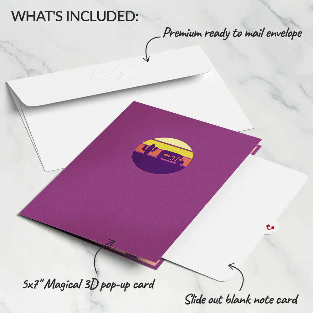 Retro Camper Pop-Up Card - Image 5