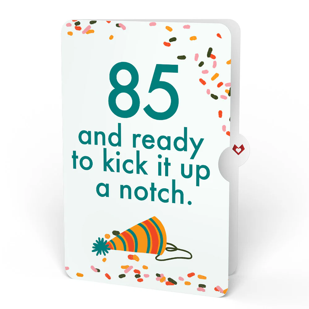 Send Noods Spicy Birthday Pop-Up Card and 85th Kick It Up Sentiment Set - Image 4
