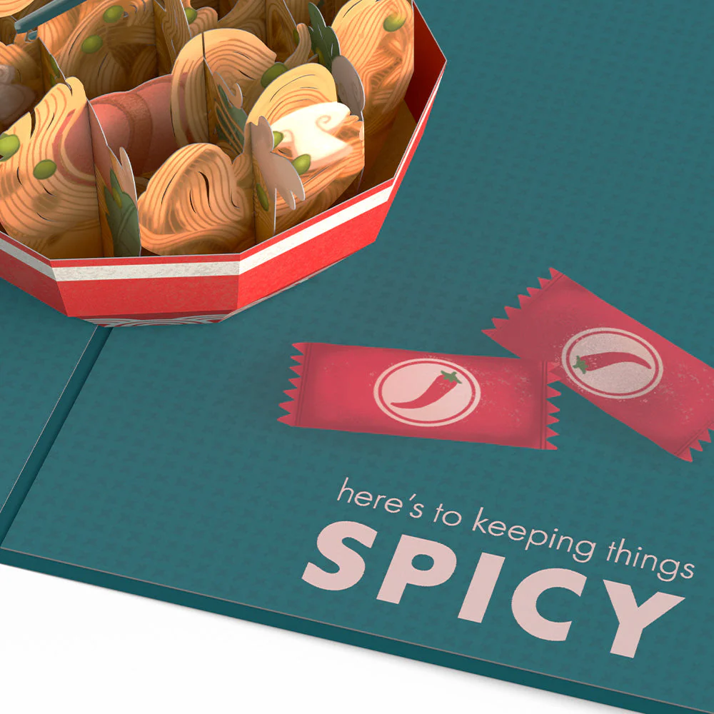 Send Noods Spicy Pop-Up Card - Image 3