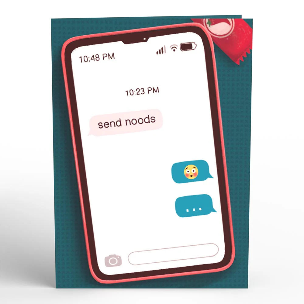 Send Noods Spicy Pop-Up Card - Image 5