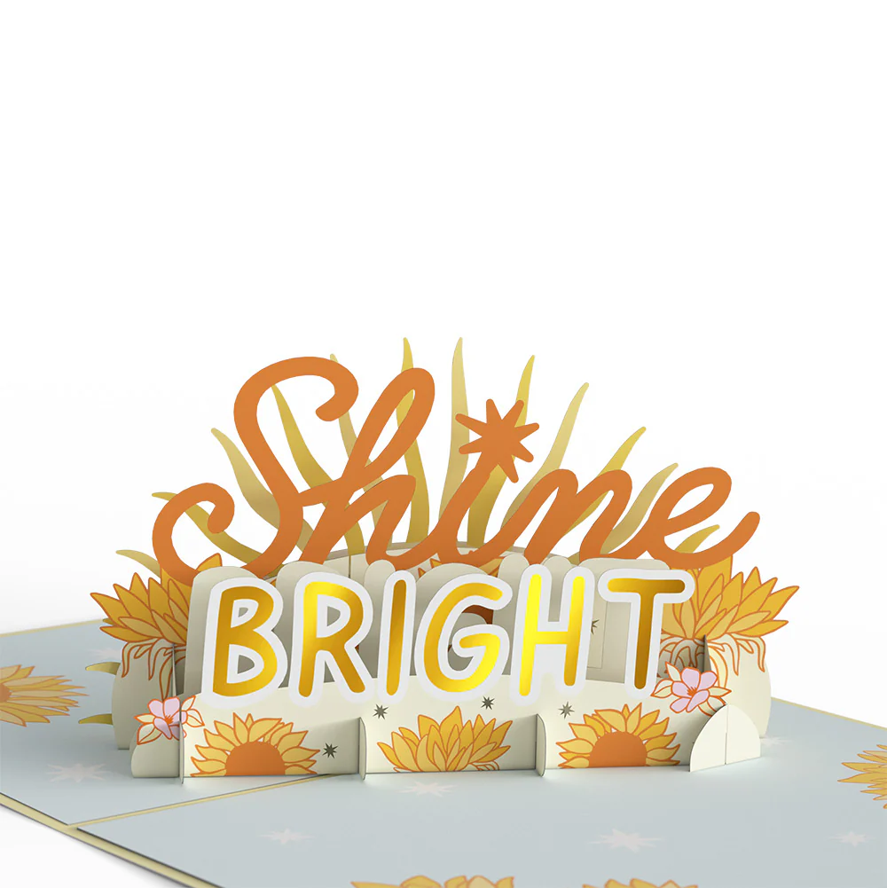 Shine Bright Valentine Pop-Up Card and Sentiment Set - Image 3