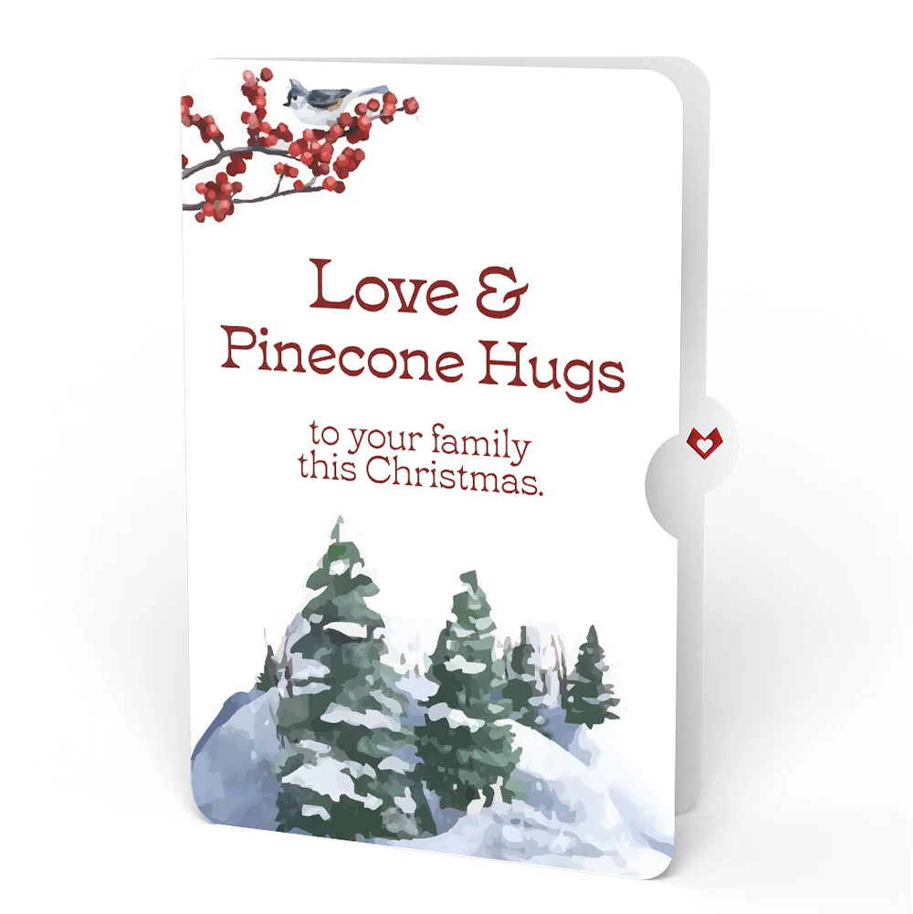 Snowfall's Hush Winter Pop-Up Card and Sentiment Set for Family - Image 4