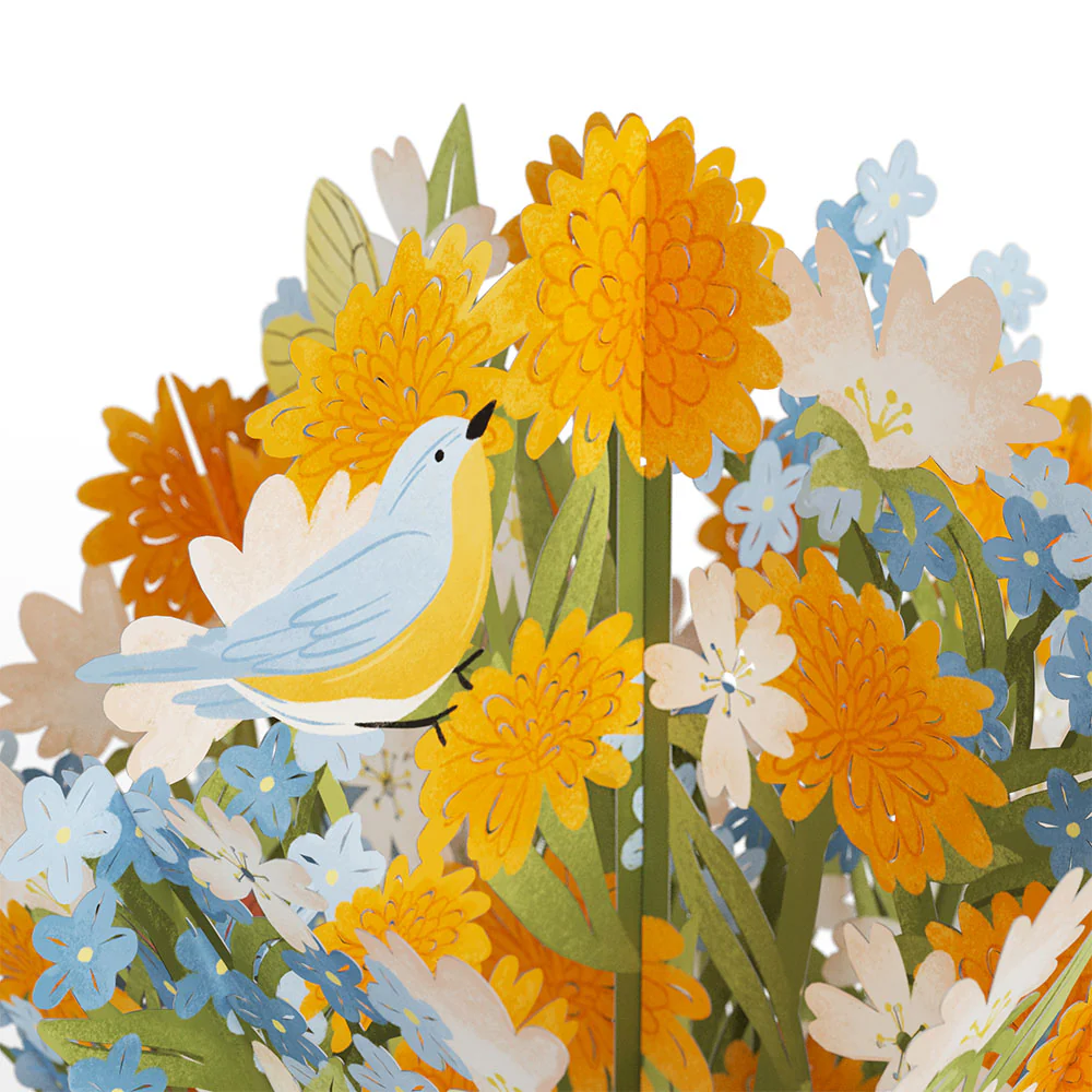 Spring Joy Birthday Bouquet and Time to Party Sentiment Set - Image 3