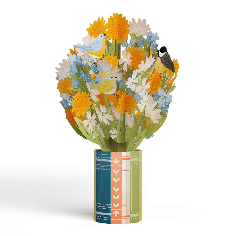 Spring Joy Pop-Up Card & Bouquet Bundle - Image 4