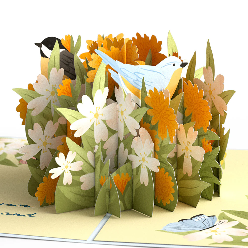 Spring Joy & Renewal Pop-Up Card - Image 2