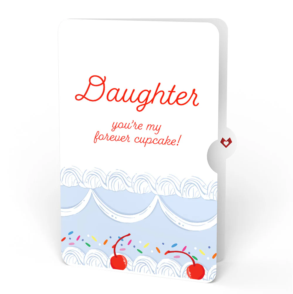 Sprinkled with Love Birthday Cake Pop-Up Card and Sentiment Set for Daughter - Image 4