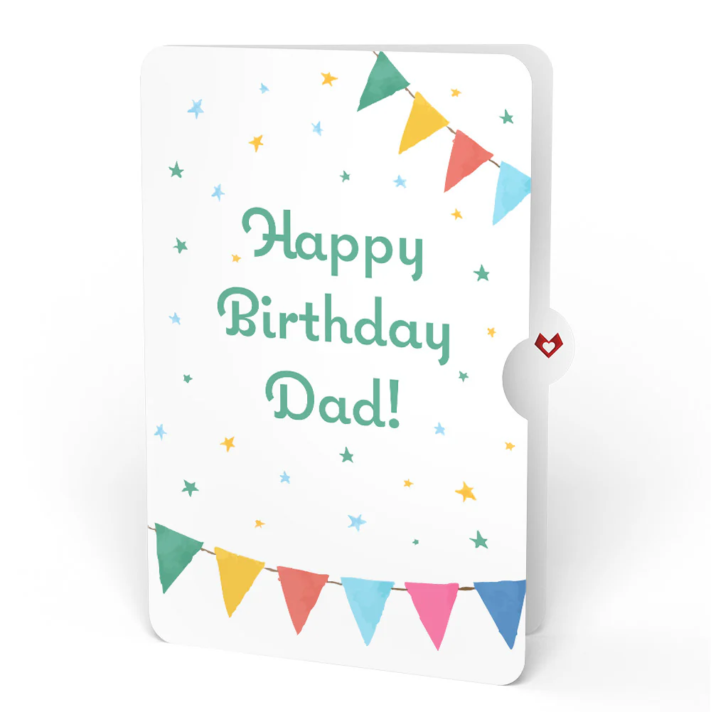Sprinkles Birthday Cake Pop-Up Card and Sentiment Set for Dad - Image 4
