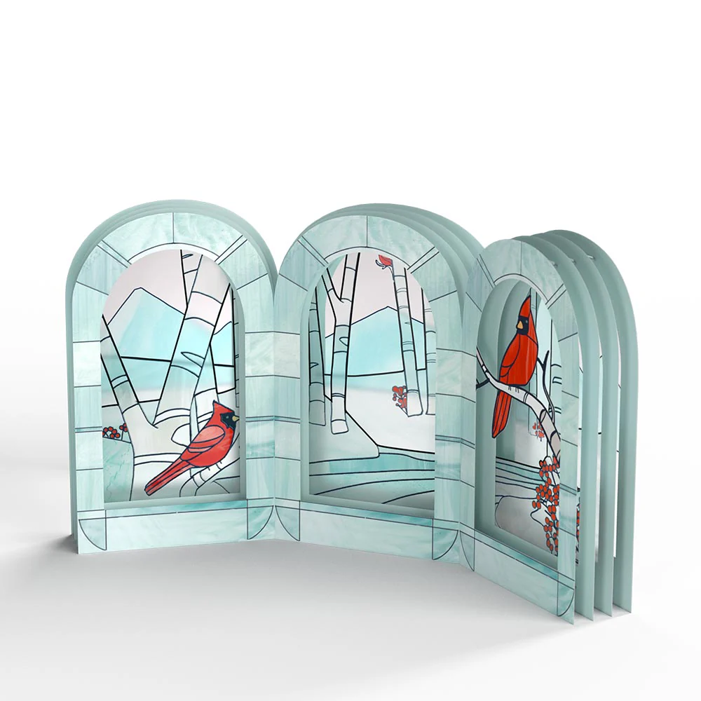 Stained Glass Winter Cardinal Bundle - Image 3