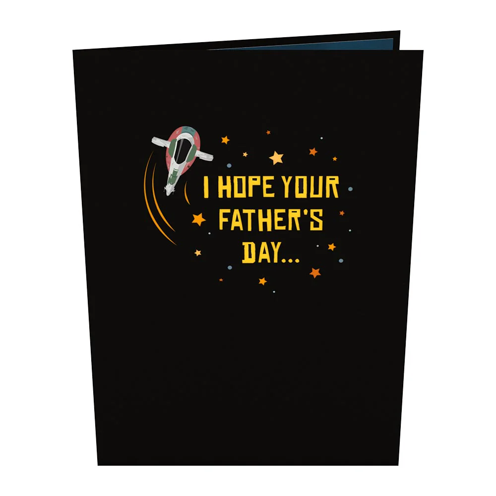 Star Wars™ Boba Fett™ Father’s Day Pop-Up Card - Image 4