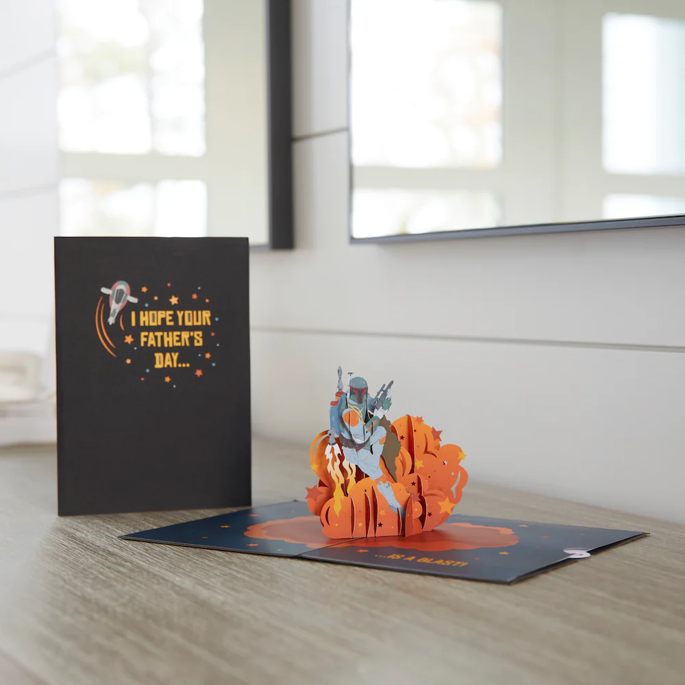 Star Wars™ Boba Fett™ Father’s Day Pop-Up Card - Image 5