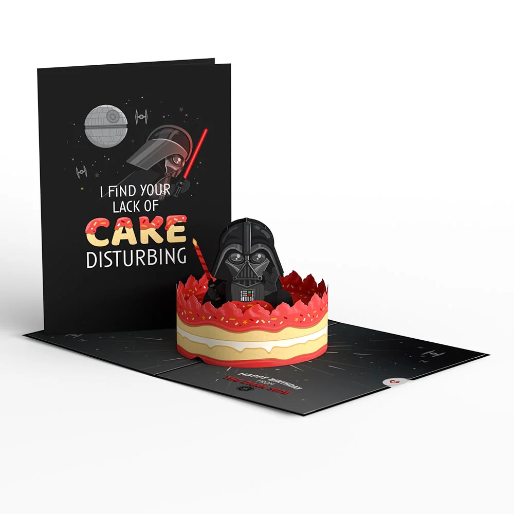 Star Wars™ Darth Vader™ Birthday Pop-Up Card & Flower Buds Bouquet Bundle - Image 7