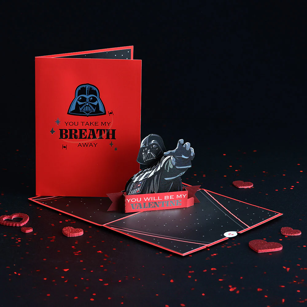 Star Wars™ Darth Vader™ Take My Breath Away Valentine Pop-Up Card