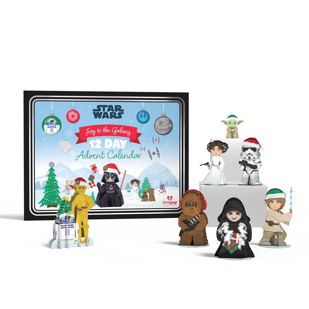 Star Wars™ Joy to the Galaxy 12 Day Holiday Advent Calendar - Image 3