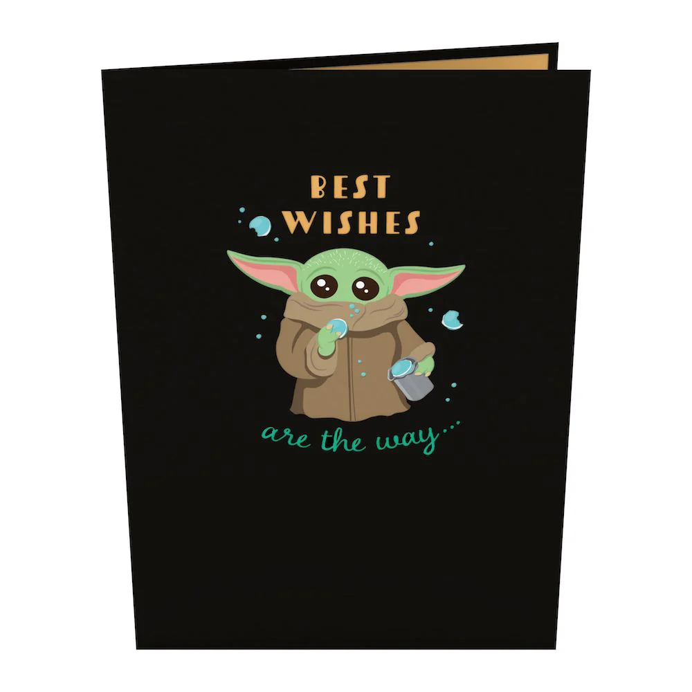 Star Wars™ The Mandalorian™ Grogu™ Birthday Best Wishes Pop-Up Card - Image 4