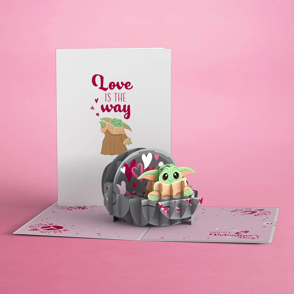 Star Wars™ The Mandalorian™ Grogu™ Love is the Way Pop-Up Card - Image 6