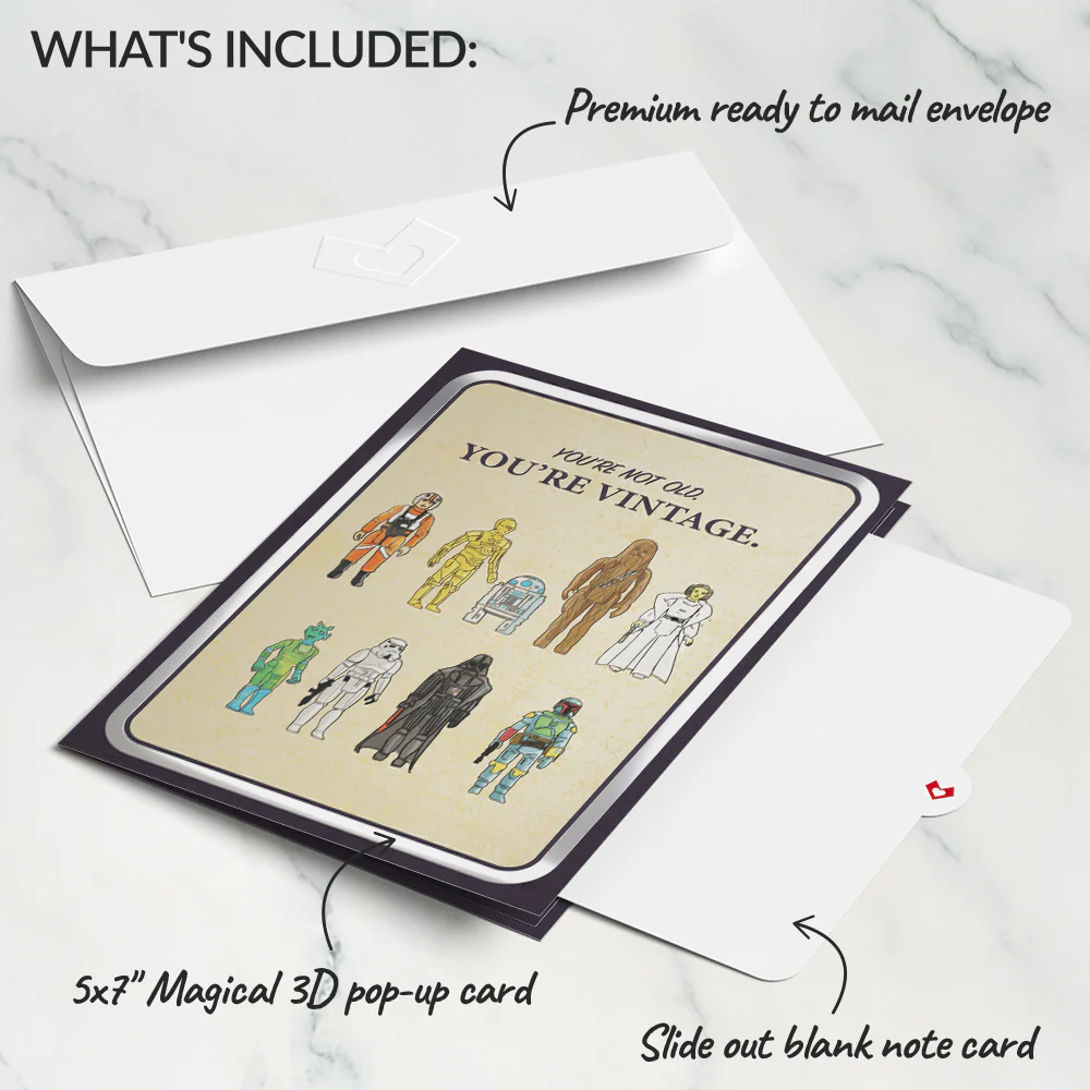 Star Wars™ Vintage Birthday Pop-Up Card - Image 6