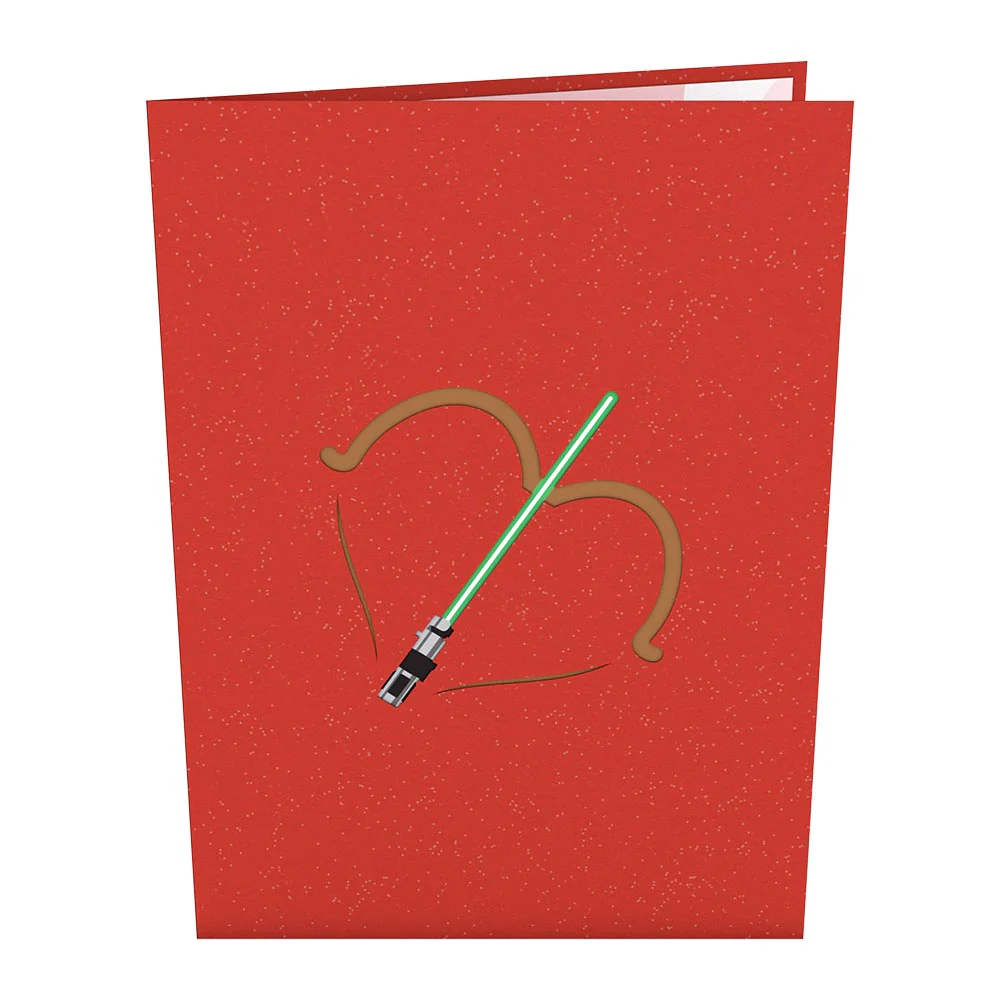 Star Wars™ Yoda™ Cupid Pop-Up Card - Image 3