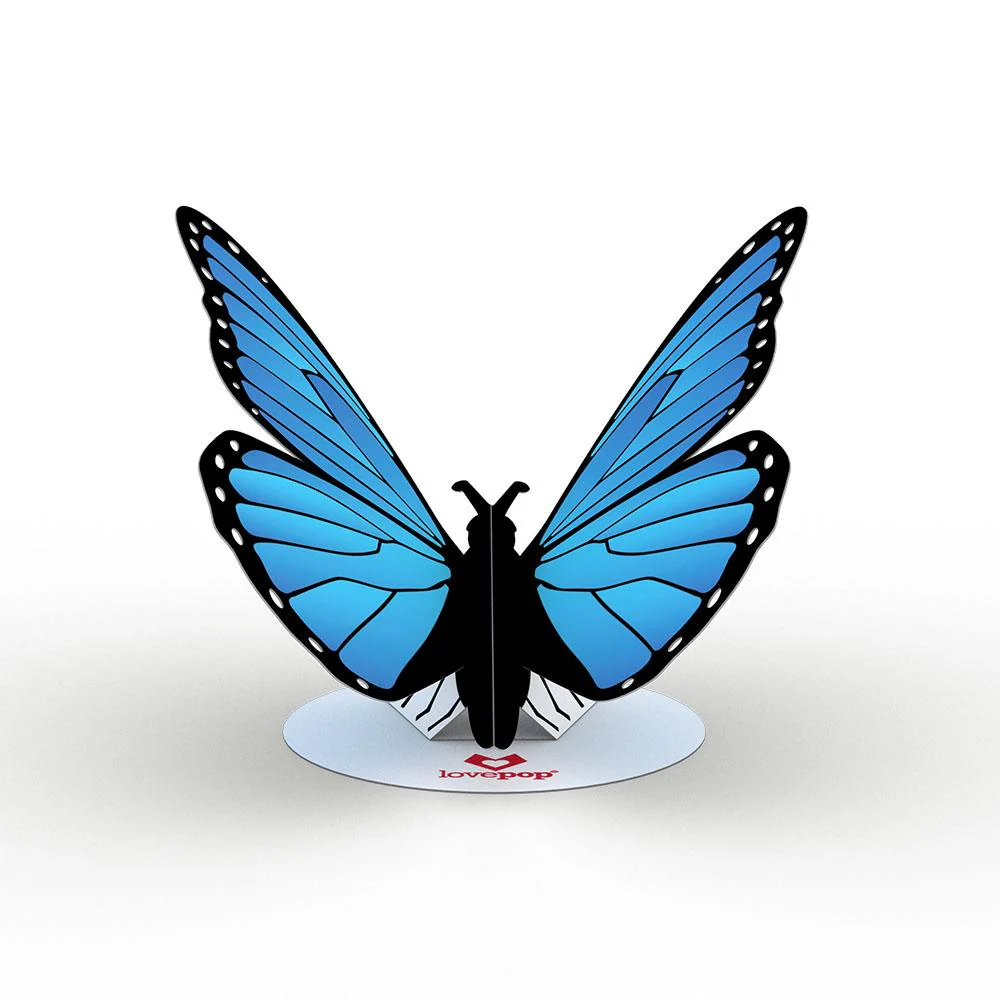 Stickerpop™: Blue Morpho Butterfly (15-Pack) - Image 5