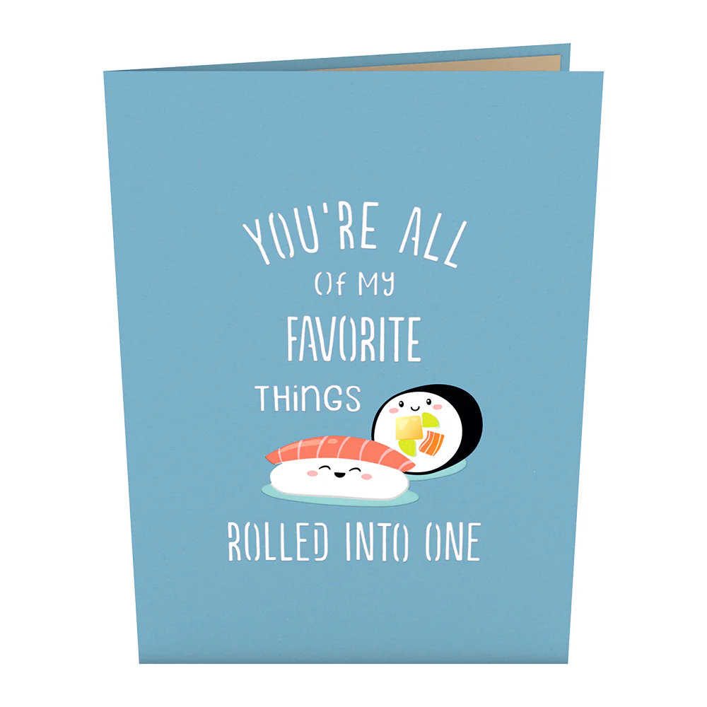 Sushi Pop-Up Card - Image 4