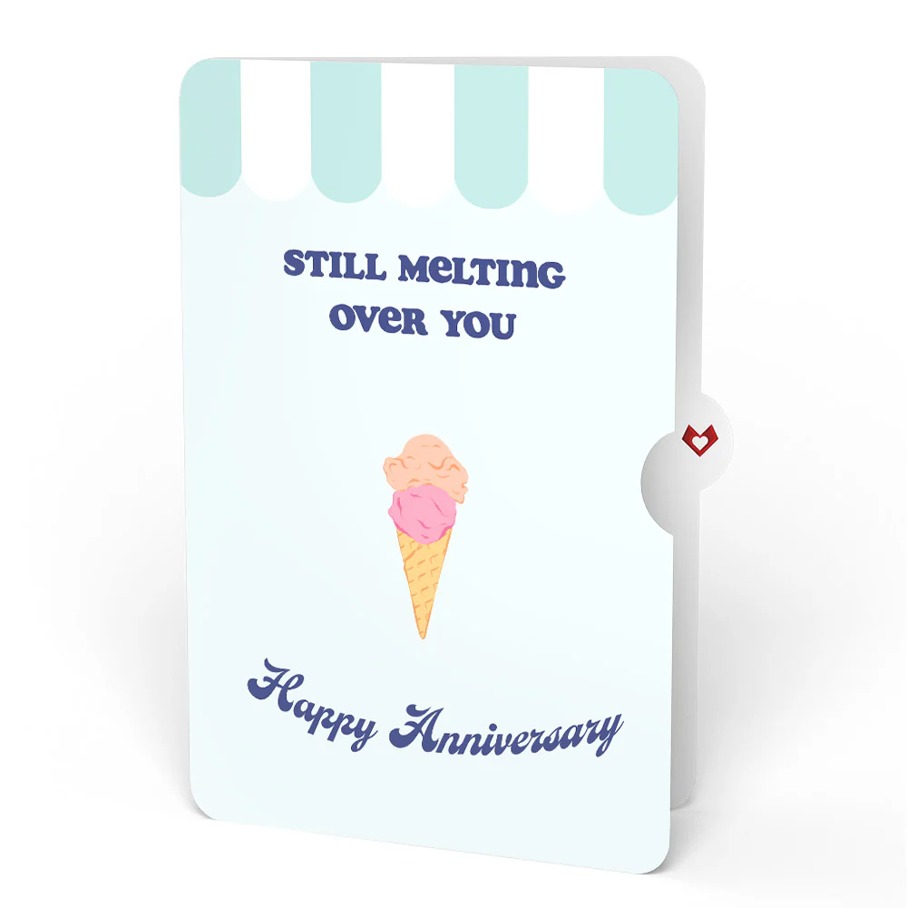 Sweet Day Ice Cream Anniversary Pop-Up Card and Sentiment Set - Image 4