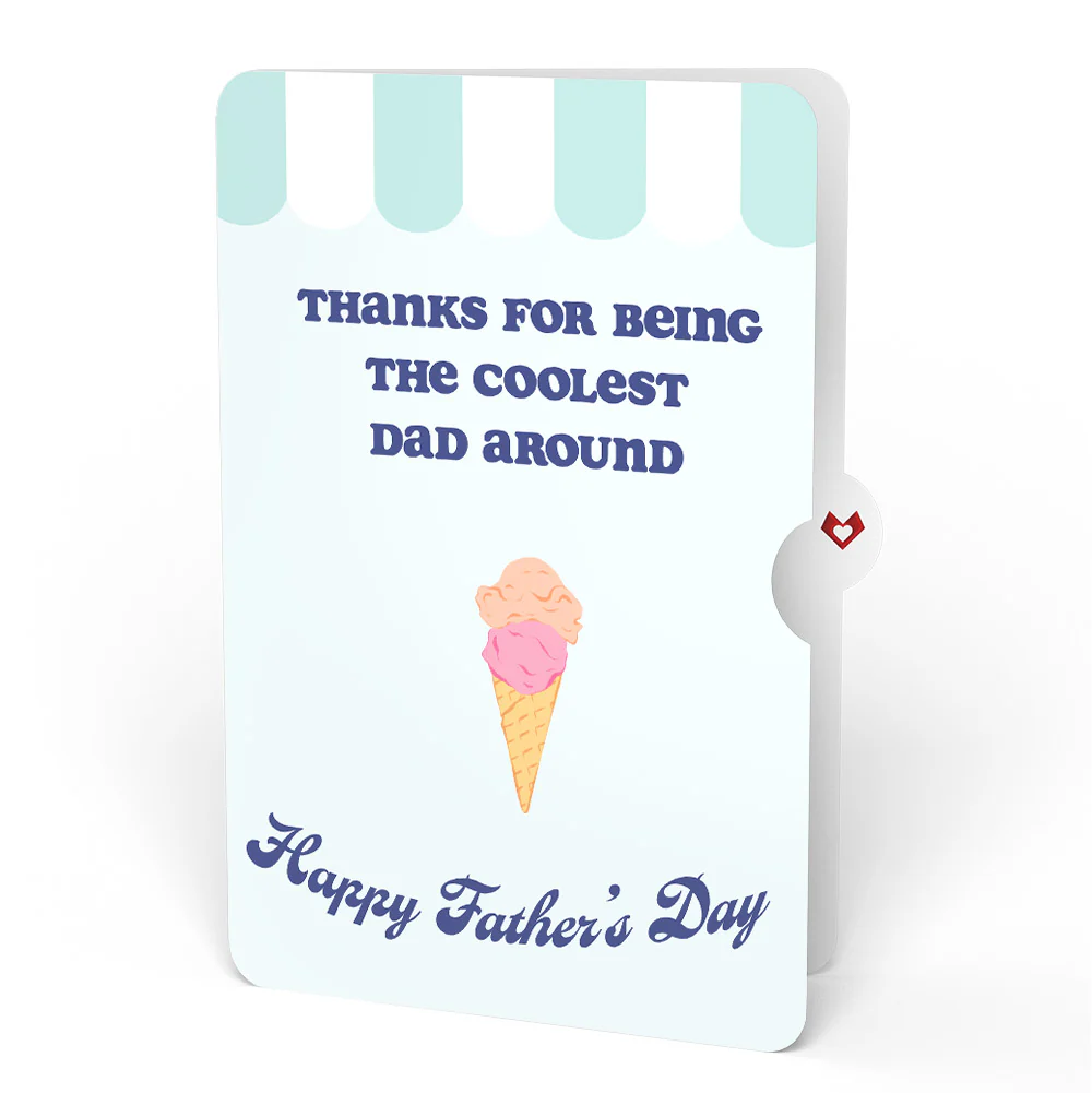 Sweet Day Ice Cream Father’s Day Pop-Up Card and Sentiment Set for Dad - Image 4