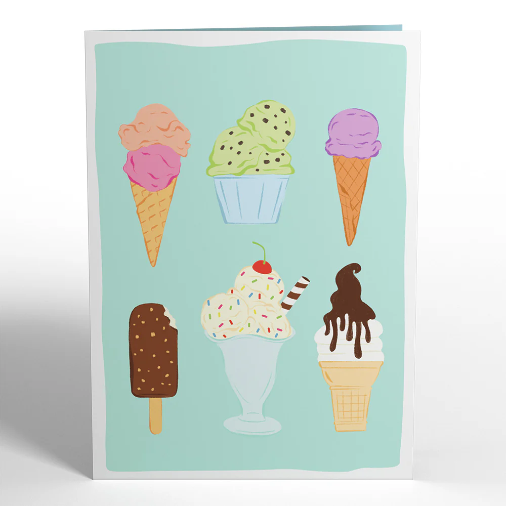Sweet Day Ice Cream Pop-Up Card - Image 5