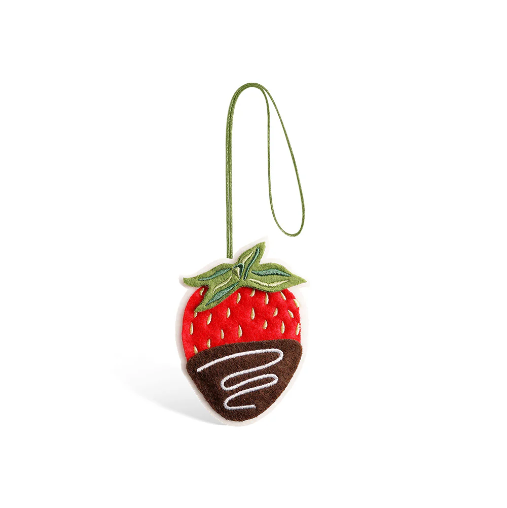 Sweet Strawberry Valentine HeartFelt Charm Card™ and Sentiment Set for Husband - Image 3