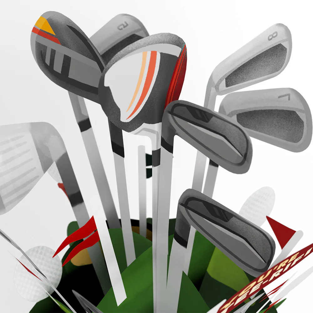 Tee-rific Golf Bouquet - Image 2