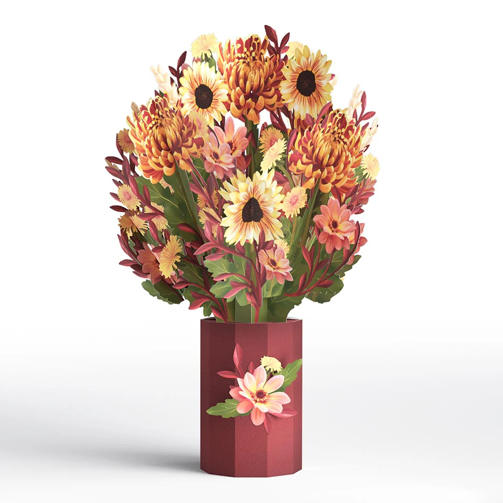 Thankful Suncatcher Card & Pop-Up Bouquet Bundle - Image 3