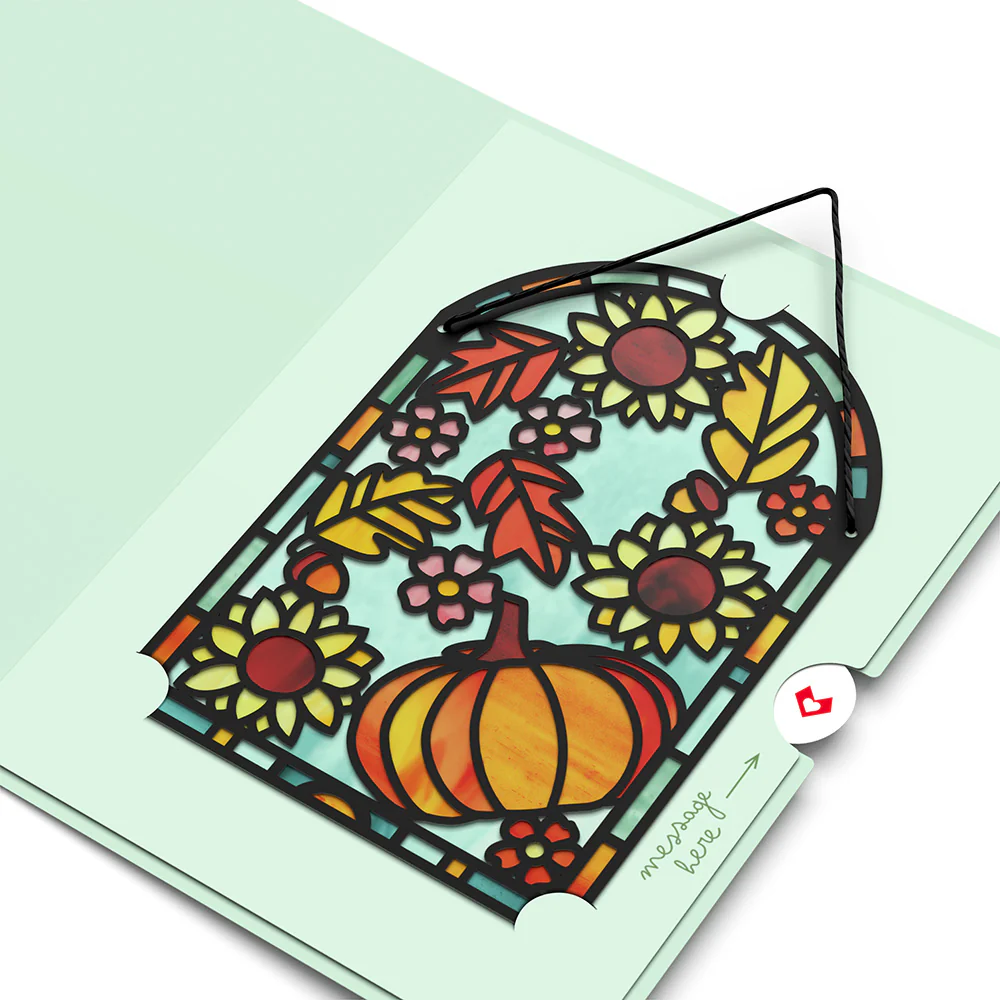 Thankful Suncatcher Card & Pop-Up Bouquet Bundle - Image 7