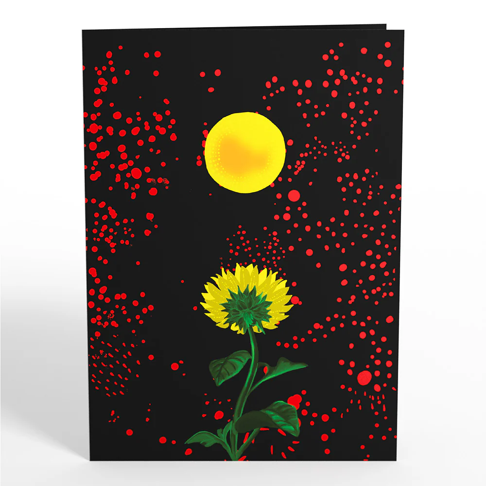 The Gift of Hope Sunflower Pop-Up Card - Image 4