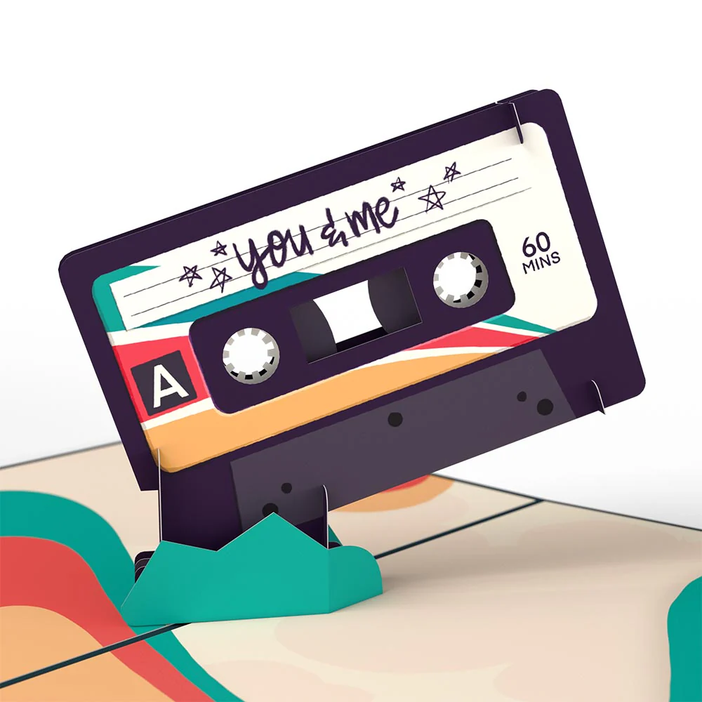 The Perfect Mixtape Pop-Up Card - Image 2