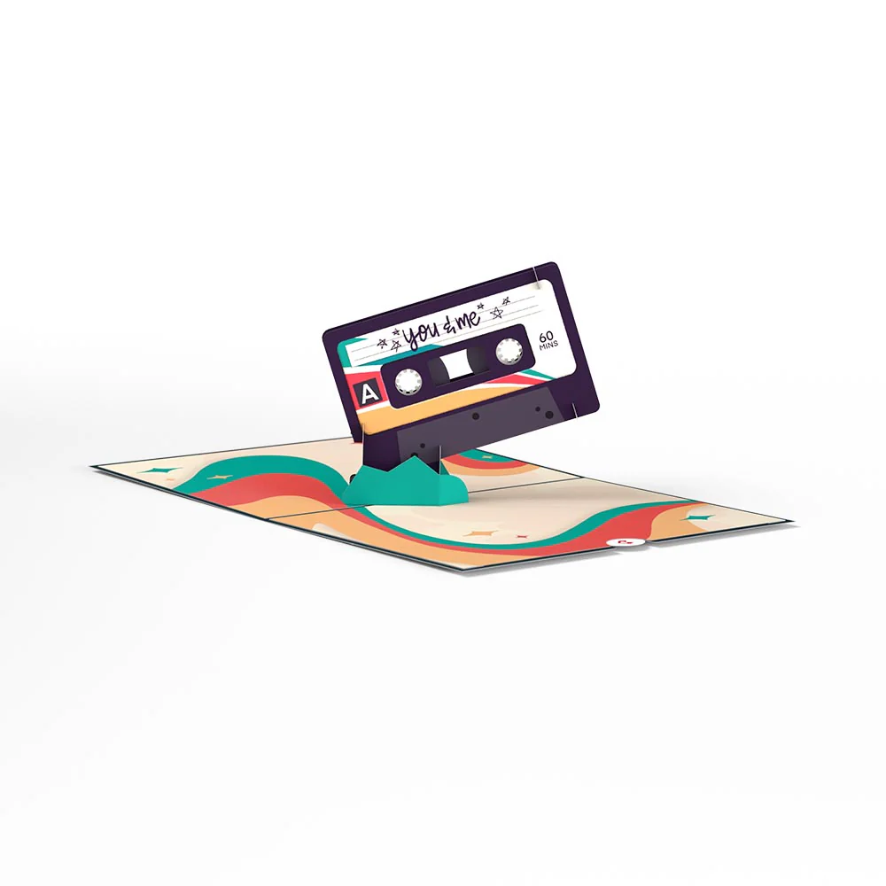 The Perfect Mixtape Pop-Up Card - Image 3