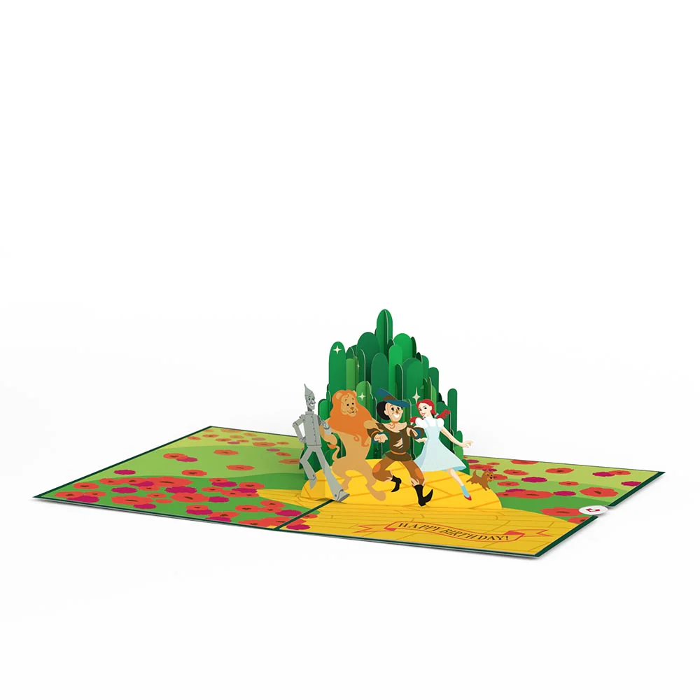 The Wizard of Oz Lions & Tigers & Birthdays Pop-Up Card - Image 6