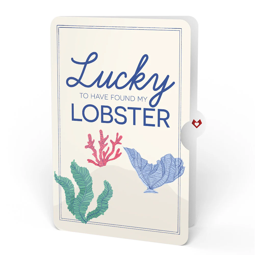 Vibrant Lobster Love Pop-Up Card and Sentiment Set - Image 4