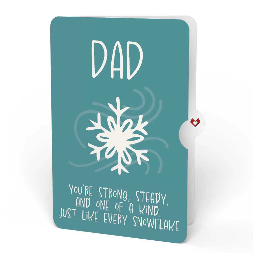 'Warm Winter Wishes' Holiday Penguin Plushpop Card and Sentiment Set for Dad - Image 4