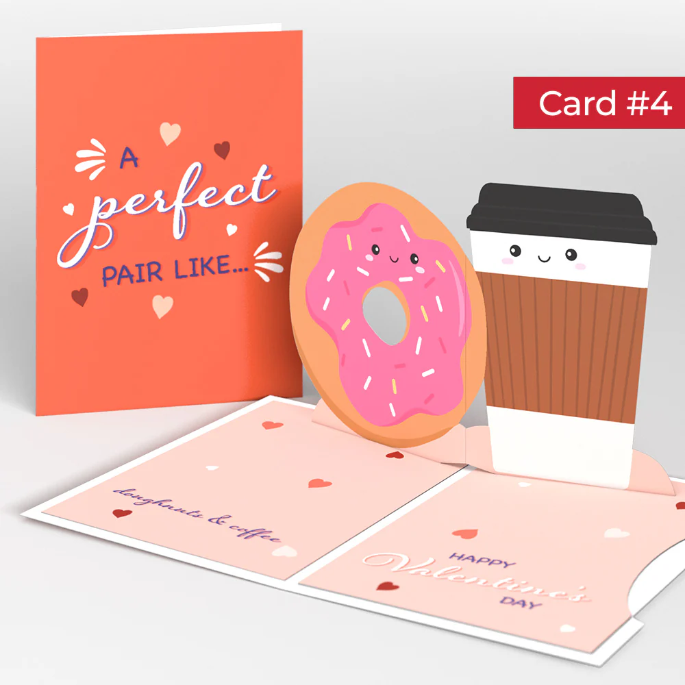 We Go Together Like... Valentine's Day 4-in-1 Nesting Card - Image 12
