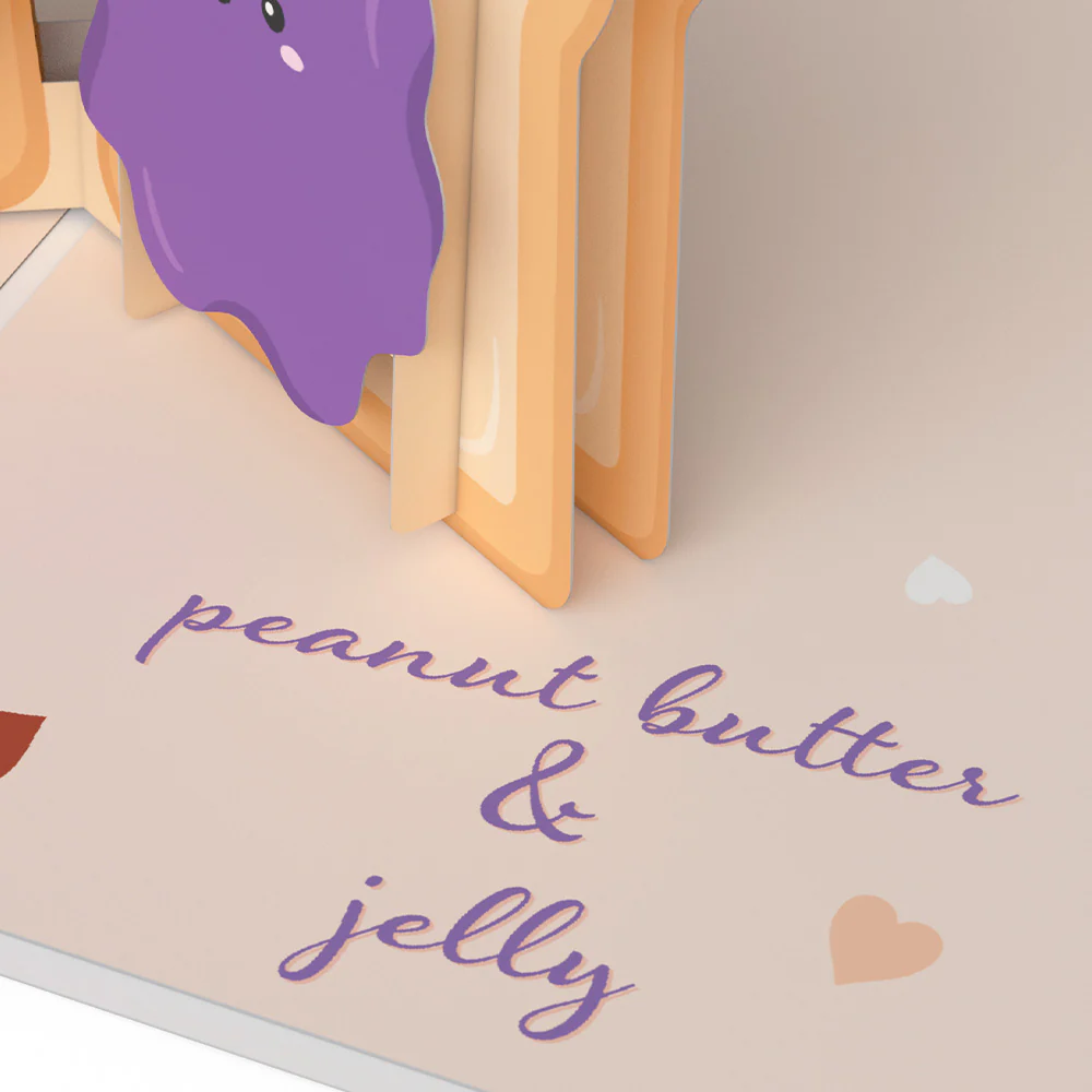 We Go Together Like... Valentine's Day 4-in-1 Nesting Card - Image 8