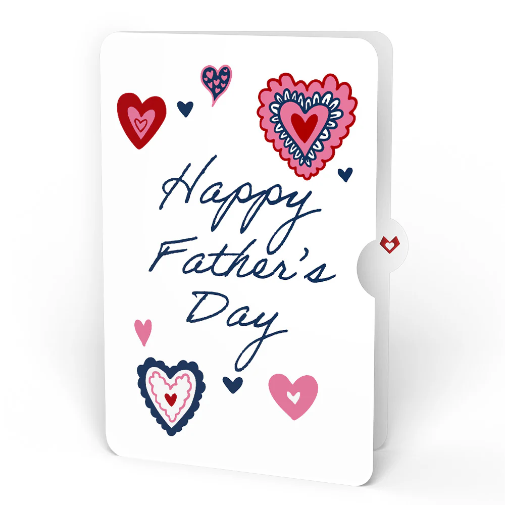 Whimsical Hearts Father's Day Light-Up Bouquet and Sentiment Set - Image 4