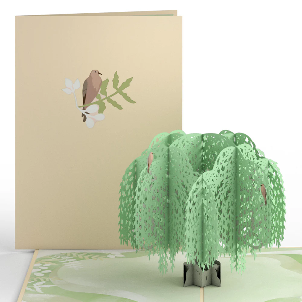 Willow Tree Doves Pop-Up Card