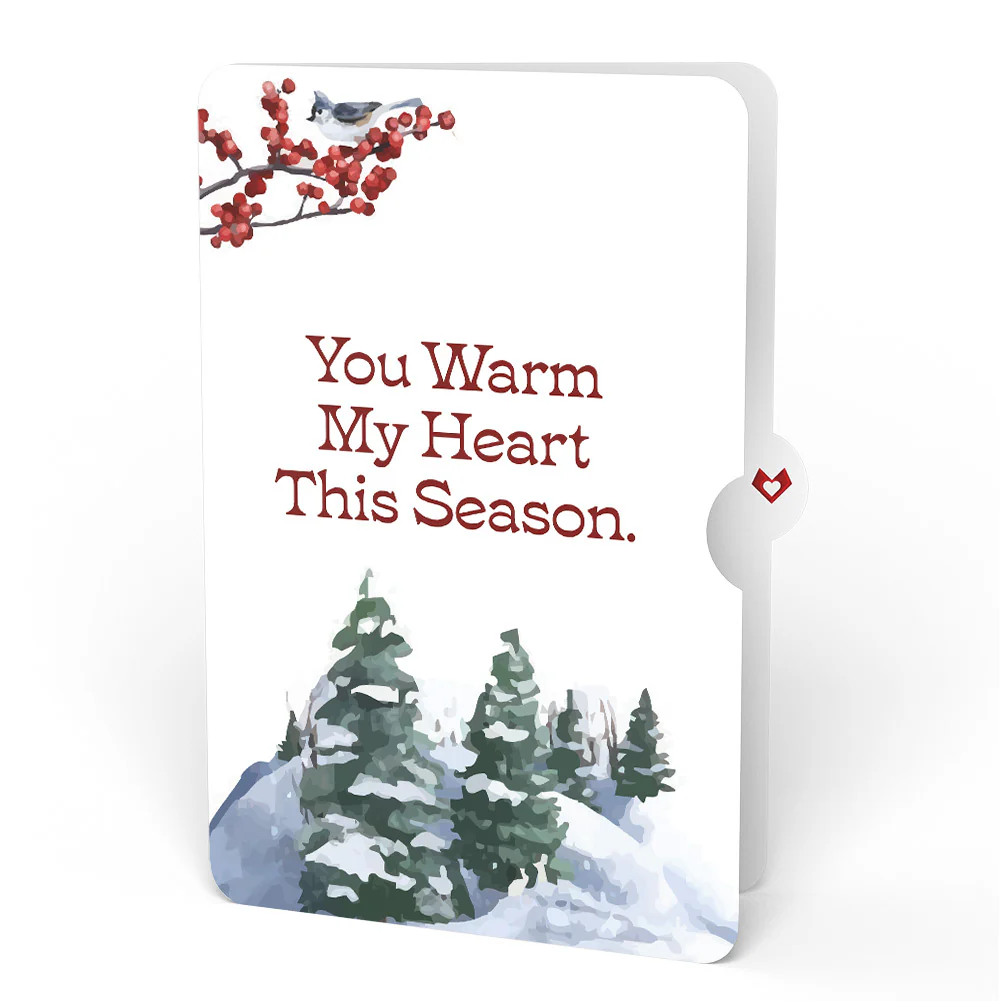 Winter Cardinal Love Pop-Up Card and Sentiment Set - Image 4