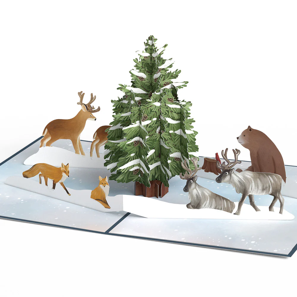 Winter's Eve Vigil Pop-Up Card - Image 3