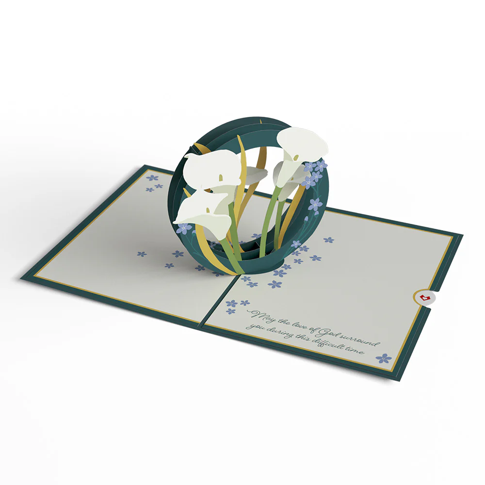 With Deepest Sympathy Pop-Up Card - Image 3