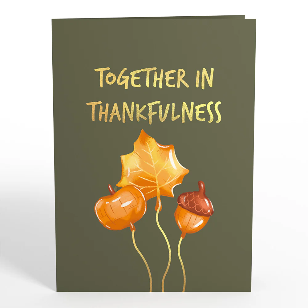 Woodland Animals Thanksgiving Day Parade Pop-Up Card - Image 4